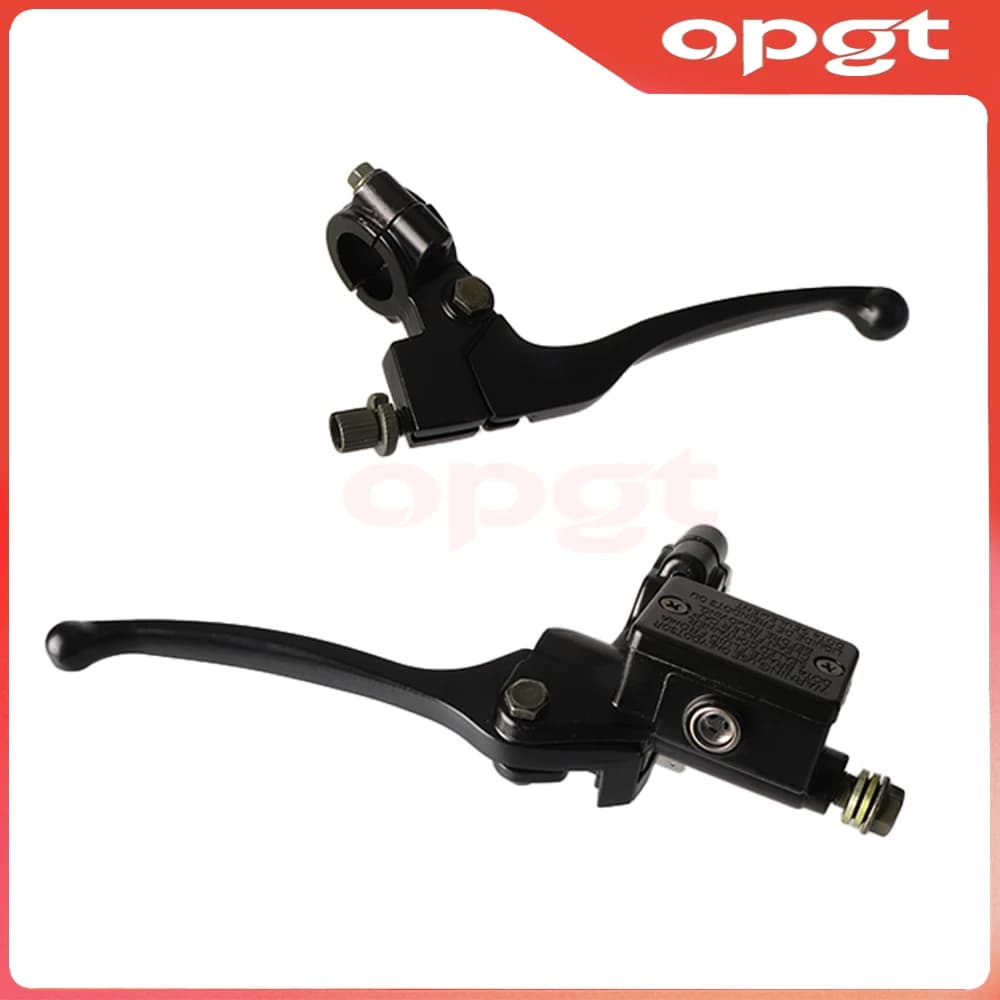 OPGT Pompa Freno Moto Cilindro Maestro Leva Freno Idraulico Maniglia Frizione Sinistra Per Dirt Pit Bike ATV Quad Ciclomotore Scoot
