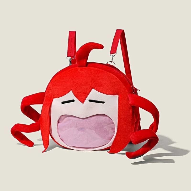 Anime Kasane Teto Borsa Cosplay Zaino Kawaii Peluche Spalle Borsa Zaino trasparente Accessori Prop Regalo