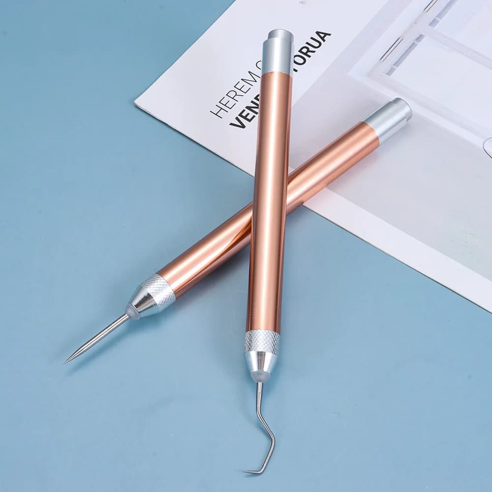 Portable Vinyl Weeding Kit With LED Light Vinyl Weeding Tool Handheld Iron-on Project Cutter Vinyl Paper Remover with Hooks