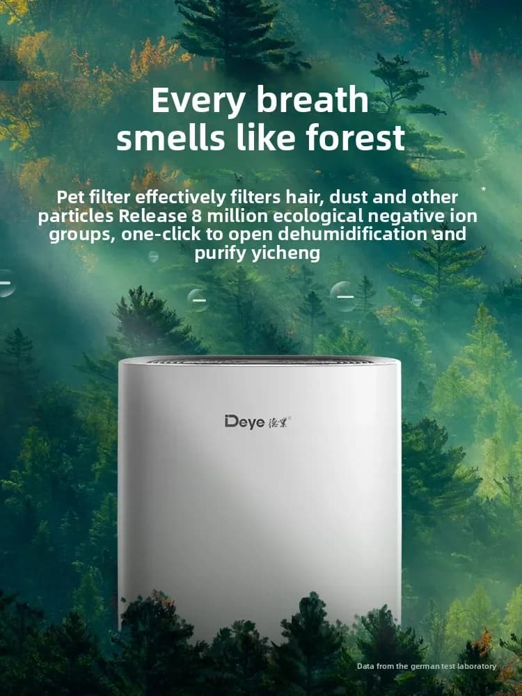 Dehumidifier Household Dehumidifier Silent Bedroom Air Moisture Absorber Dehumidifier Small BasementC10