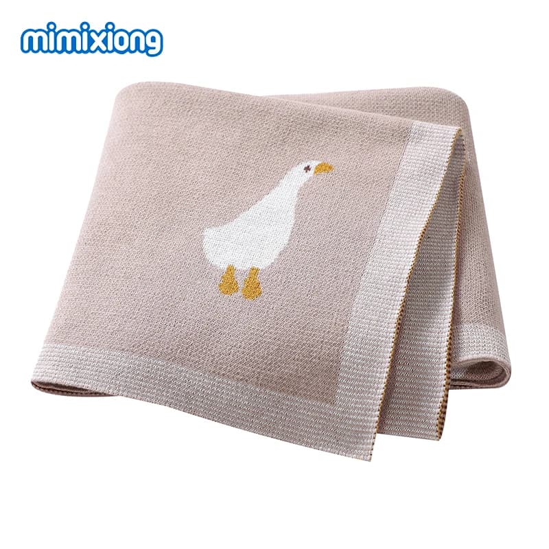 Children's blankets Trapunte 90*70 cm Knitted Newborn Boys Girls Stroller Basket Swaddle Wrap Sandbag Bed linen blankets in cotton for babies