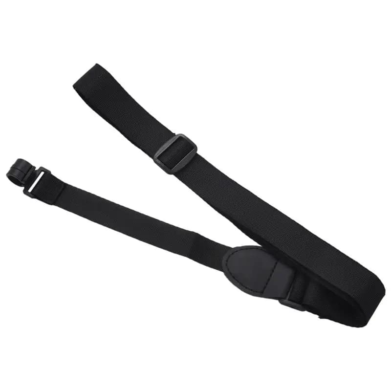 A99I-2X Adjustable Nylon Classical Ukulele Straps For Acoustic Electric Guitar With Hook (Black)