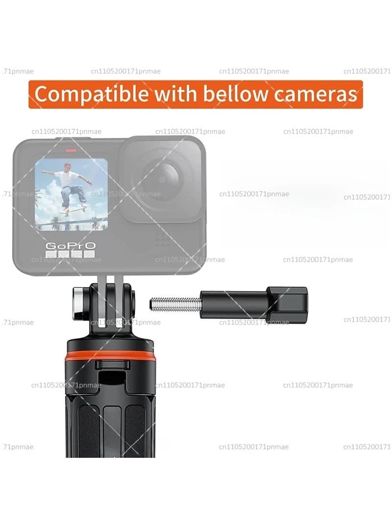 Extendable Selfie Stick Tripod Table-top Mini Tripod for GoPro Hero 10 9 8 7 6 5 4 Phone Camera