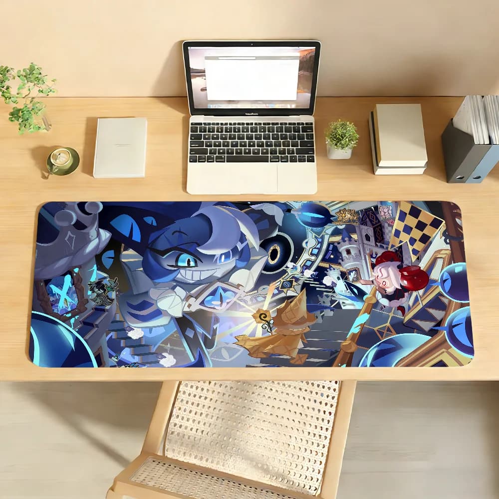 C-Cookie R-Run Kingdom Mouse Pad per computer portatile, tappetino per mouse in gomma antiscivolo, tappetino per mouse per giocatori, decorazione per scrivania