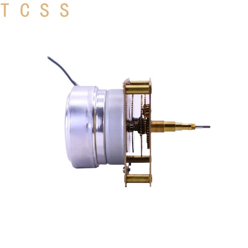 Large Clock Movement 220V Metal Gear High Torque with 45cm Hands Replacement Kit Silent Sweep Wall Pendulum Repair