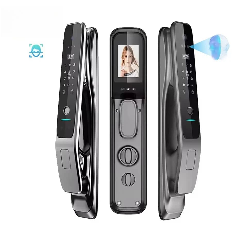 Serratura intelligente con fotocamera Prezzi dei produttori Sicurezza Impronta digitale biometrica Serratura intelligente completamente automatica