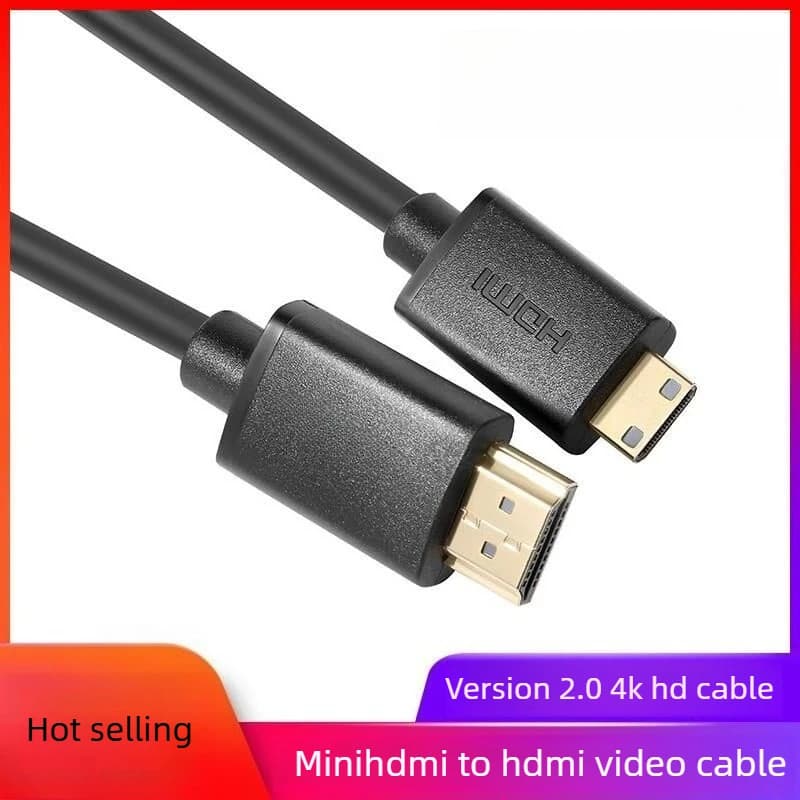 Cavo Video Mini HDMI a HDMI 4K 60Hz per Fotocamere Canon EOS R RP 5D4 6D2 200D II per Scheda di Acquisizione e Monitor