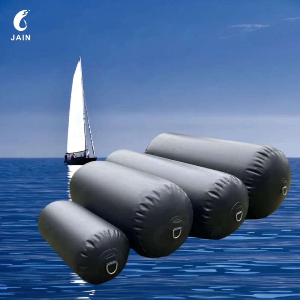 Parafango per barca parafanghi per gommone Premium con corde per Docking marino paraurti per barche Marine barche da pesca motoscafi 18in