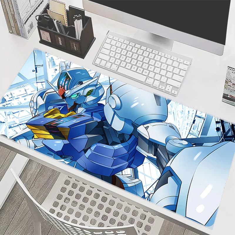 Mechanical Warrior G-gundam A-aerial Gamers Decoracion Gamer Desk Mat Mousepad Laptop Varmilo Keyboard Carpet
