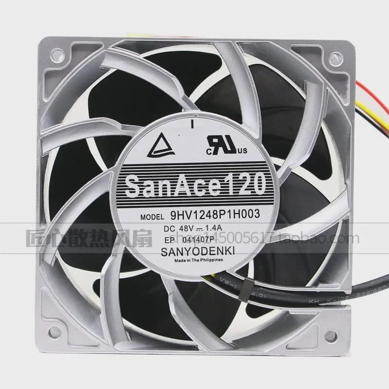 Genuine SANYO 9HV1248P1H003/G001/G020 for 48V 12CM 12038 Cooling Fan