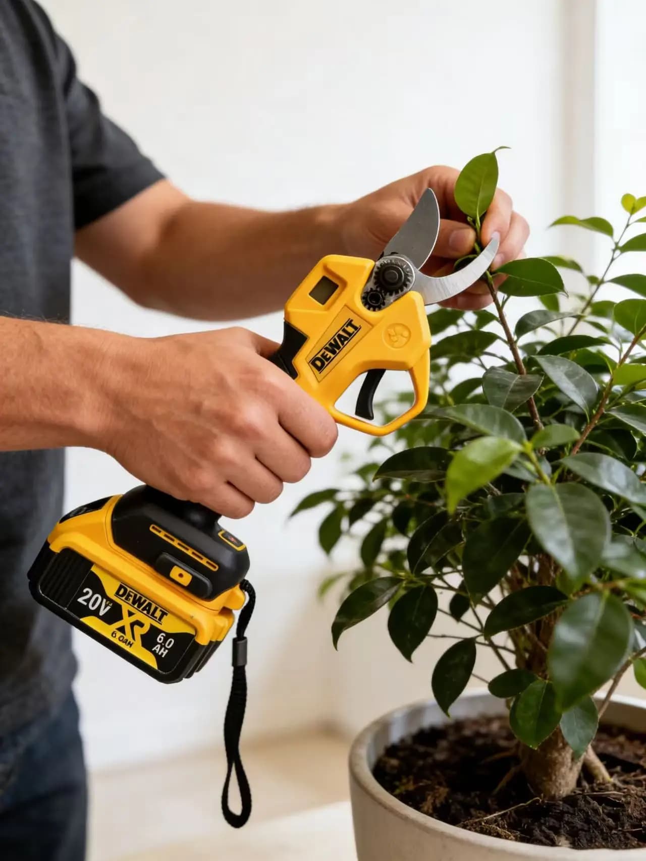 2025 Nuw Dewalt 18V Brushless Cordless Pruning Shears:The Ideal Tool for Effortless and Precise Fruit Tree&Branch Trimming
