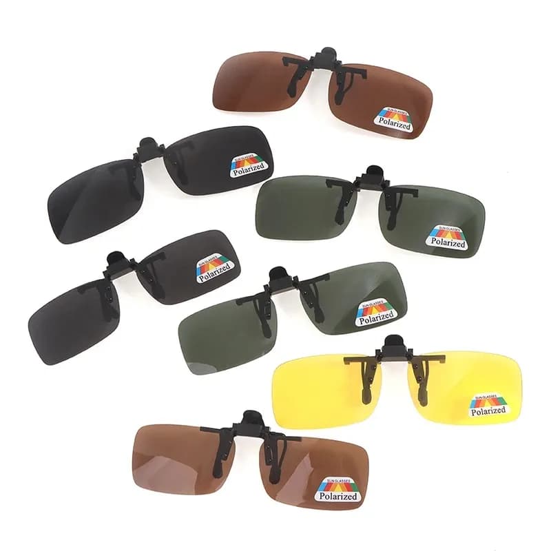 Occhiali da sole polarizzati Occhiali da sole Clip su occhiali da sole Accessori interni