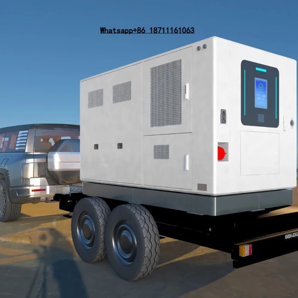 Stazione di Ricarica Portatile per Auto Elettriche da 158KWH, Power Bank Mobile per Veicoli Elettrici