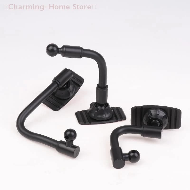 【M】 1 Set Cruscotto per auto Parabrezza Supporto per cellulare Base per braccio con testa a sfera da 17 mm per supporto per telefono per auto Base adesiva con colla nano