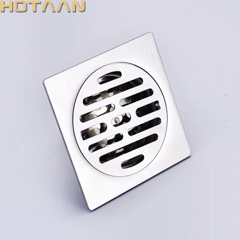 Scarico Doccia Spessore SUS 304 # Scarico a pavimento in acciaio inossidabile Bagno comune WC Cucina Balcone Dedicato per prevenire gli odori