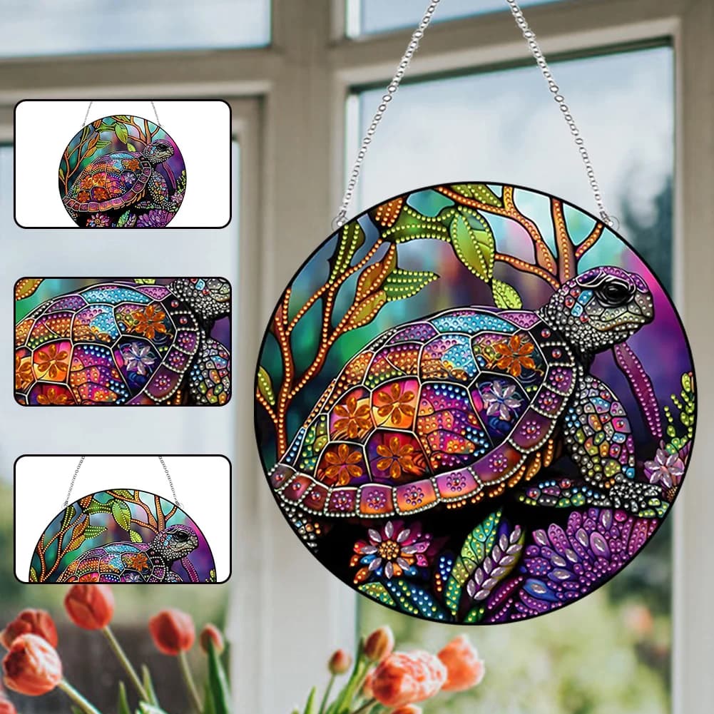 Decorazione per la Casa, Pendente Artistico con Diamanti, Arte da Parete Fai-da-Te, Stile Classico, Pittura con Diamanti in Resina e Cristallo per Ingresso o Soggiorno