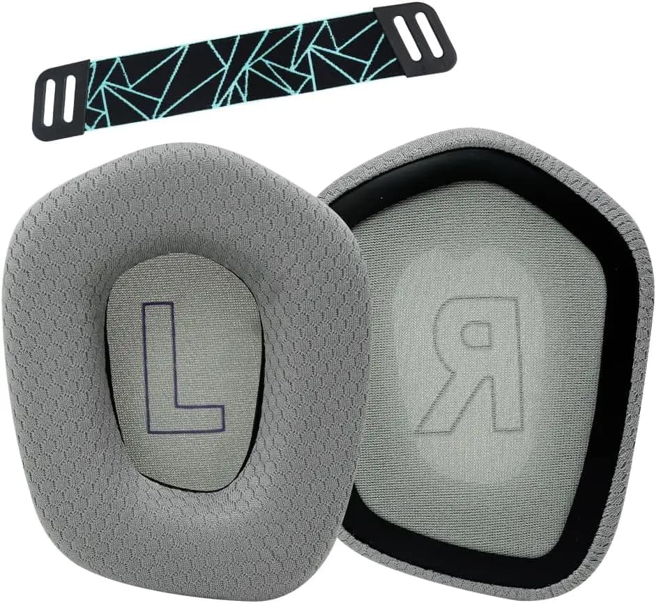 Earpads Replacement For Logitech G733 G535 G335 Lightspeed Wireless Gaming Headset, Ear Pads Cushions with Comfort Noise Isolati