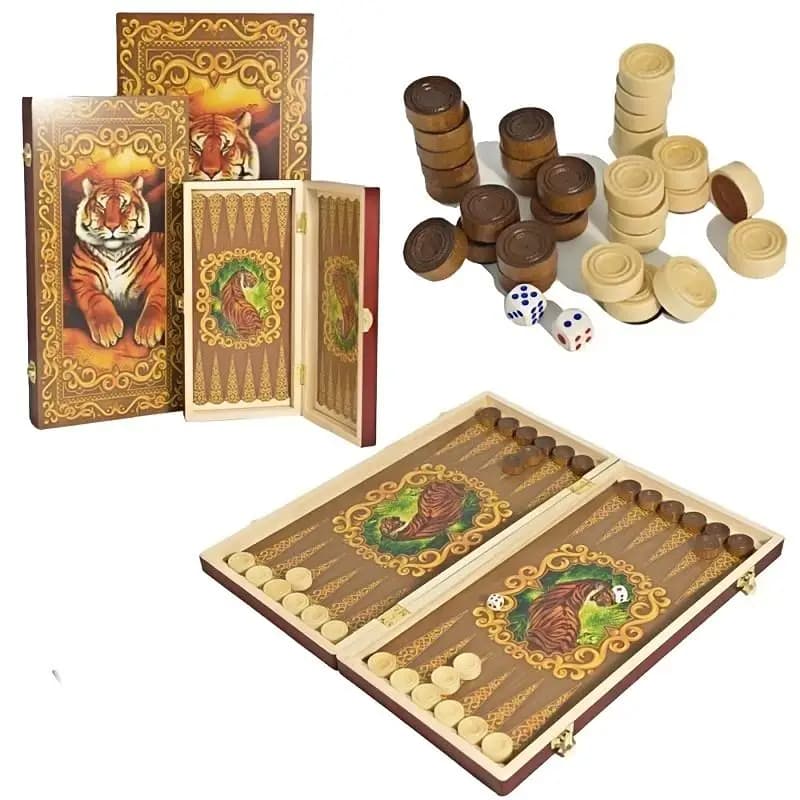 Giochi da tavolo per feste Dadi Scacchi Backgammon Board Intrattenimento Giochi da viaggio Dama Scacchi