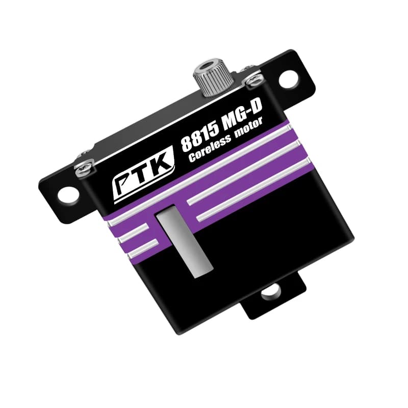 PTK 8815 MG-D Servo programmabile digitale Aliante con ingranaggi in acciaio inossidabile interamente in metallo Ala fissa Modello RC per aereo Servo HV Alta torq