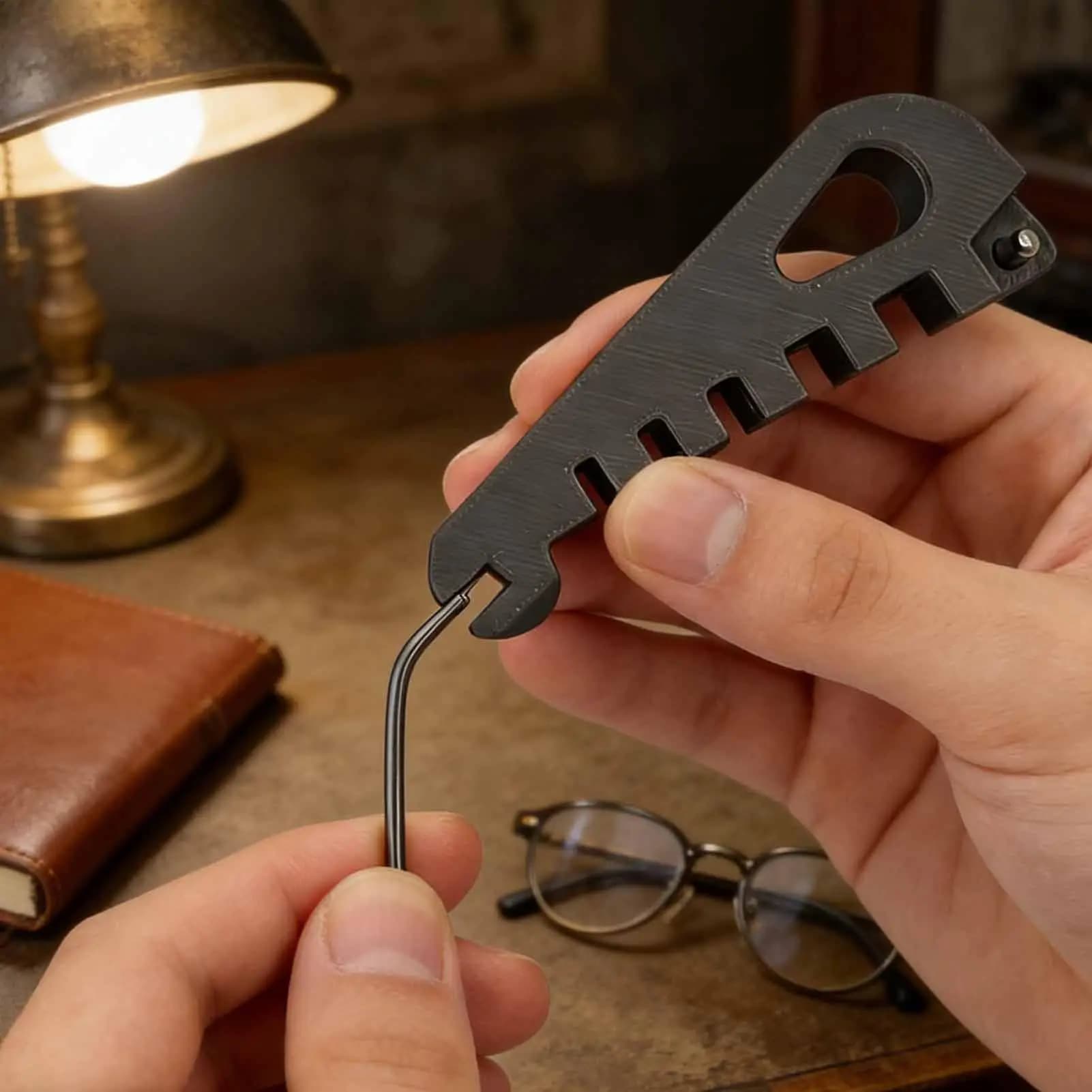 Robust and Durable Tool for Glass Frame Adjustment, Auction Folding Device, Nasal Support Repair Tool
