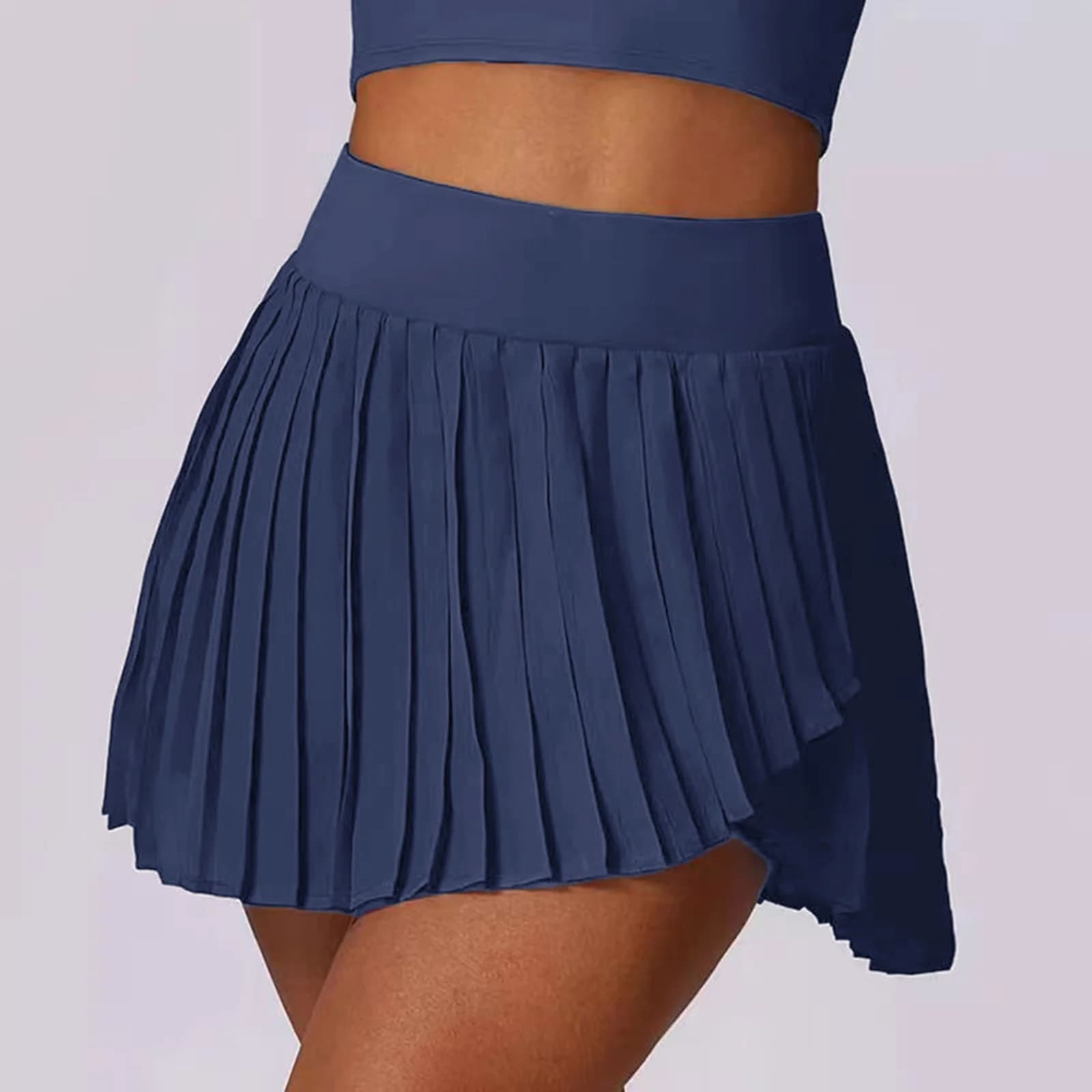 Gonna da golf sportiva da donna con gonna da tennis tascabile con tasche Gonna da allenamento a vita alta con gonna da golf Pickleball a linea