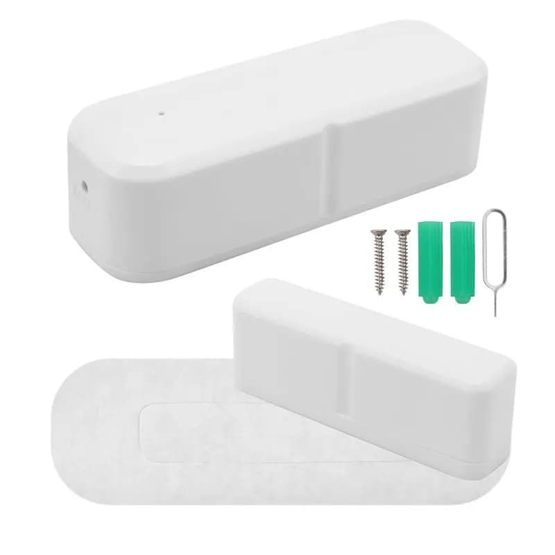 Sensore di Allarme per Porte e Finestre ABKN-Smart, Mini Allarme Wireless Zigbee per Xiaomi Mijia Mi Home Homekit