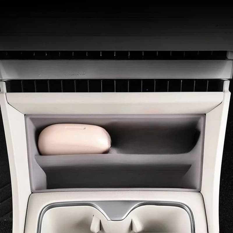 Anti-Slip Silicone Center Console Storage Box For MG4 EV Urban 2026 Car Interior Organizer Accessories