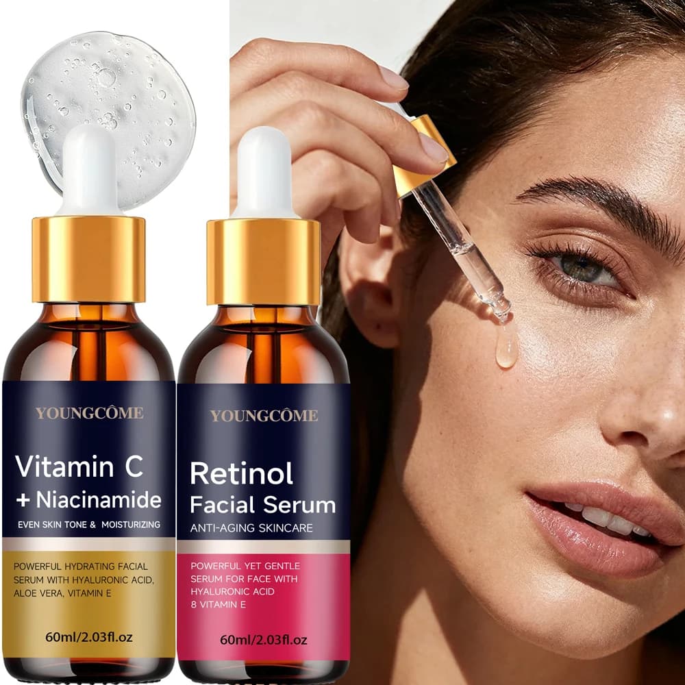 YOUNGCOME Retinol Anti-Rughe Siero Pori Shrimping Hydrating Essence Pigment Macchie Remove Skin Care For All Skin