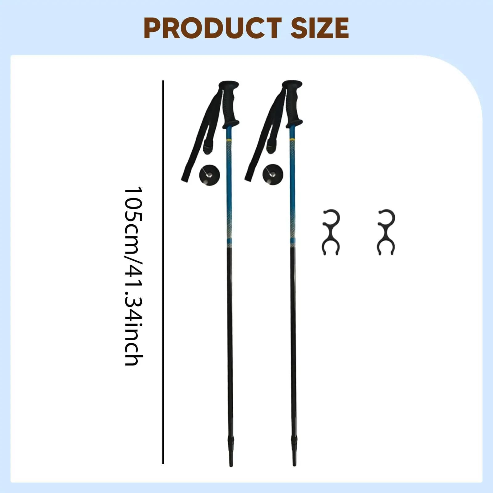 Trekking poles in Children's Aluminium League, Lightweight Sticks with Handle Comfortable for Hiking, Camping and Backpacking
