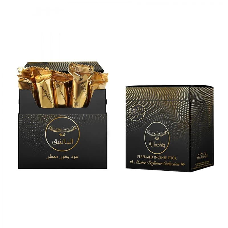 Bastoncino di incenso Dubai in legno di sandalo da 50 grammi Uso duraturo Calming Mind/aiding Sleep Aromaterapia domestica Salle buddiste completamente naturali