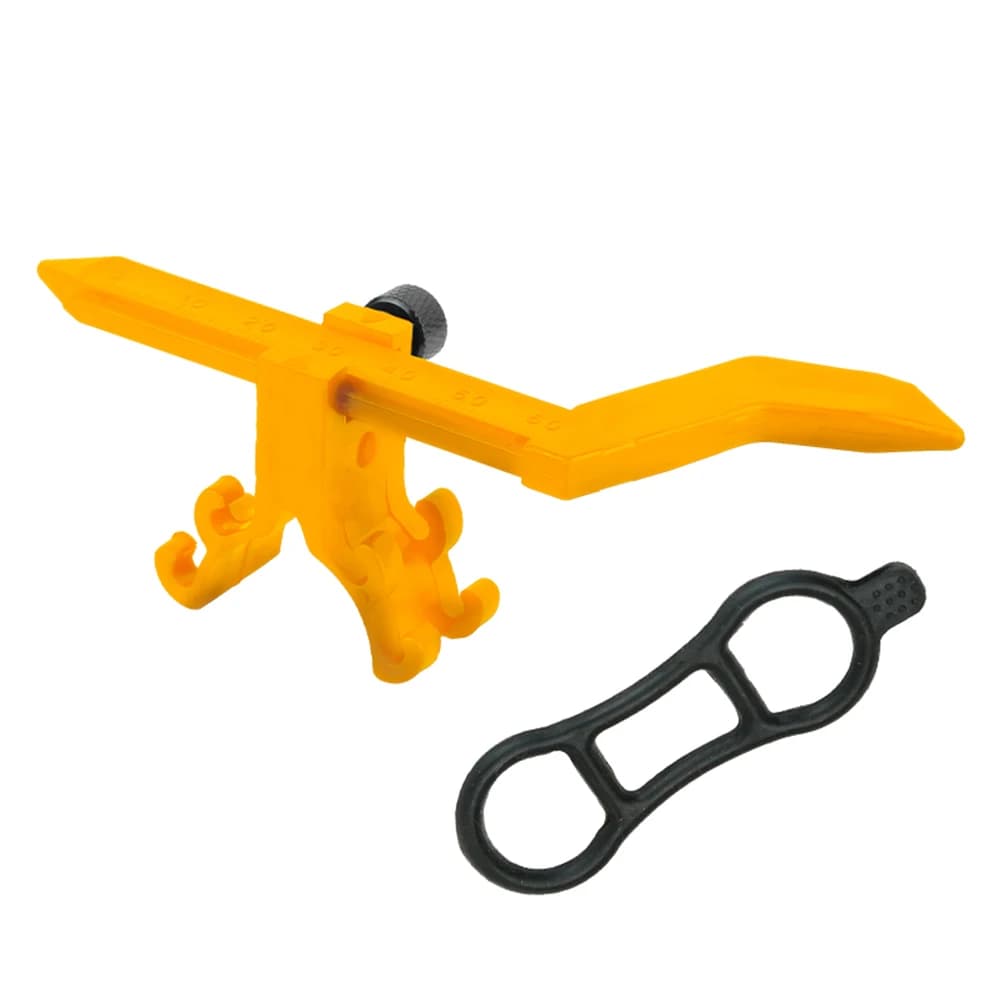 Calibratore Pratico per Cerchioni Bici, Supporto per Raddrizzatura Ruote, Accessori per Manutenzione Biciclette, Strumenti per Riparazione Ruote MTB