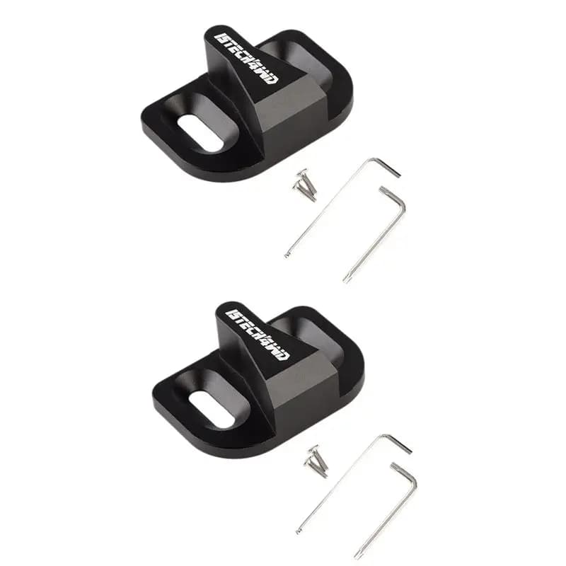 Plain 2X Modification Tailgate Protection Limiting Stopper Solve Abnormal Noise Door Lock Buckle For Toyota Prado RAV4 03-21