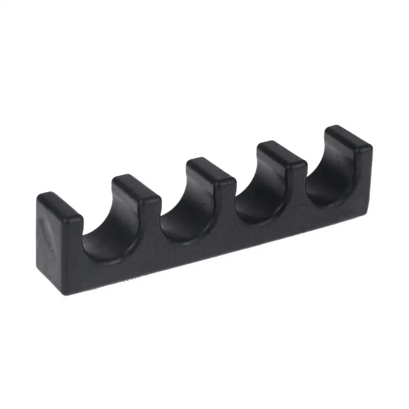 Table Snooker Cue Rack 4 Vertical Slots Pool Cue Holder Universal Fit for Most Tables for Family Billiards Recreation