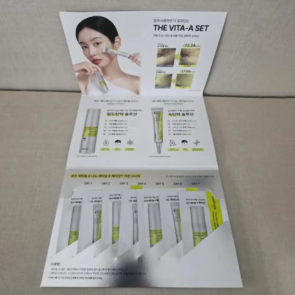 Travel Set for Skin Care with Retinol and Vitamin A, Intensive Repair, Reduces Profonde Rugs, Refines Pores and Uniforms Tone, Ideal for Skin Renewal
