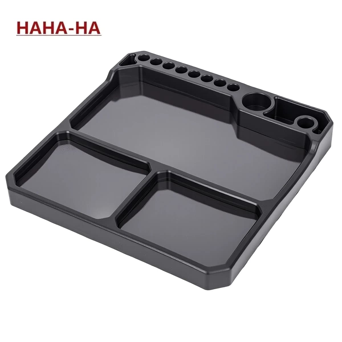 1 pc tray silicone parts with tool holder 155*155mm for 1/18 1/24 1/10 RC car boat model aircraft