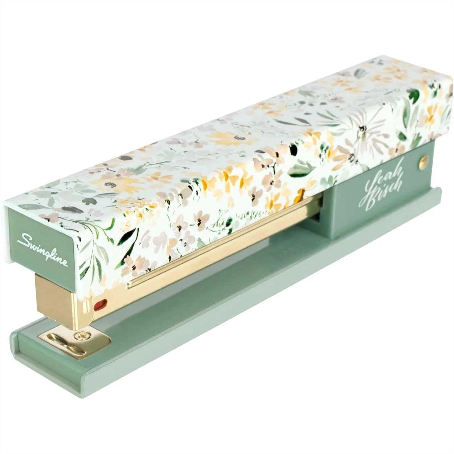 Cucitrice con Capacità di 20 Fogli, Design Colorato con Fiori Selvatici per Uso Ufficio e Scuola