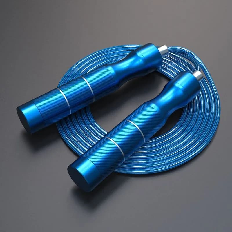 Professional Steel Wire Jump Rope for Adult Sport Exam Training Weight Loss Fat Burning Daily Fitness Portable Workout Equipment