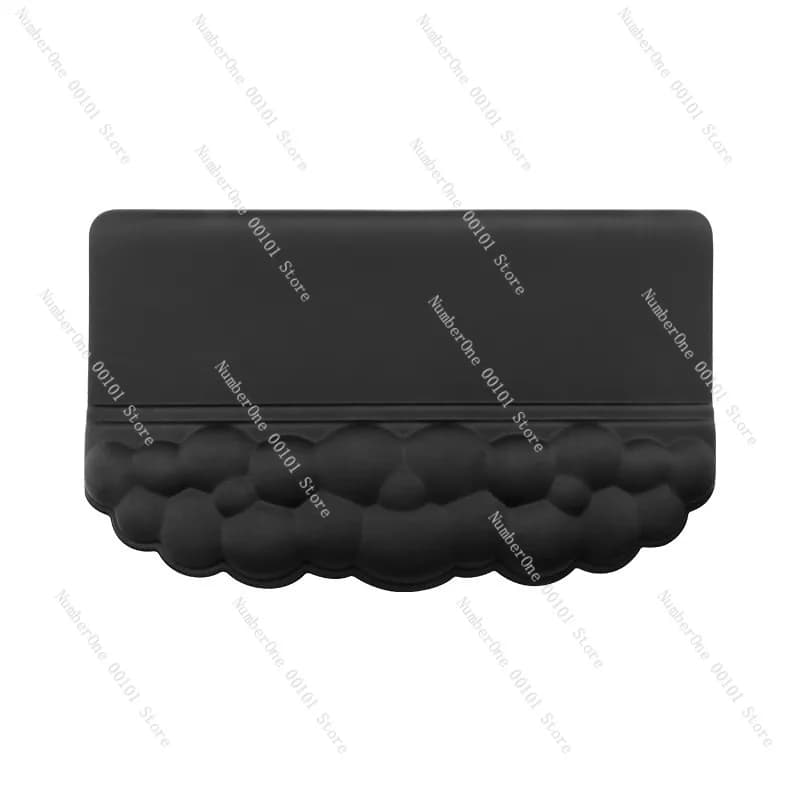 Poggiapolsi ergonomico per tastiera e tappetino per mouse combinato, poggiamano da ufficio per comfort, supporto durevole per digitazione e giochi, morbido imbottito
