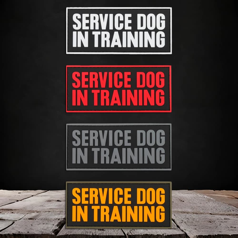 Embossed Double-Layer Bold Text Luminous Pvc Armband with Velcro Style, Includes a Fleece Surface, Waterproof and Wear-Resistant, Creative Nighttime Decorative Patch for Pet Carrier Vests