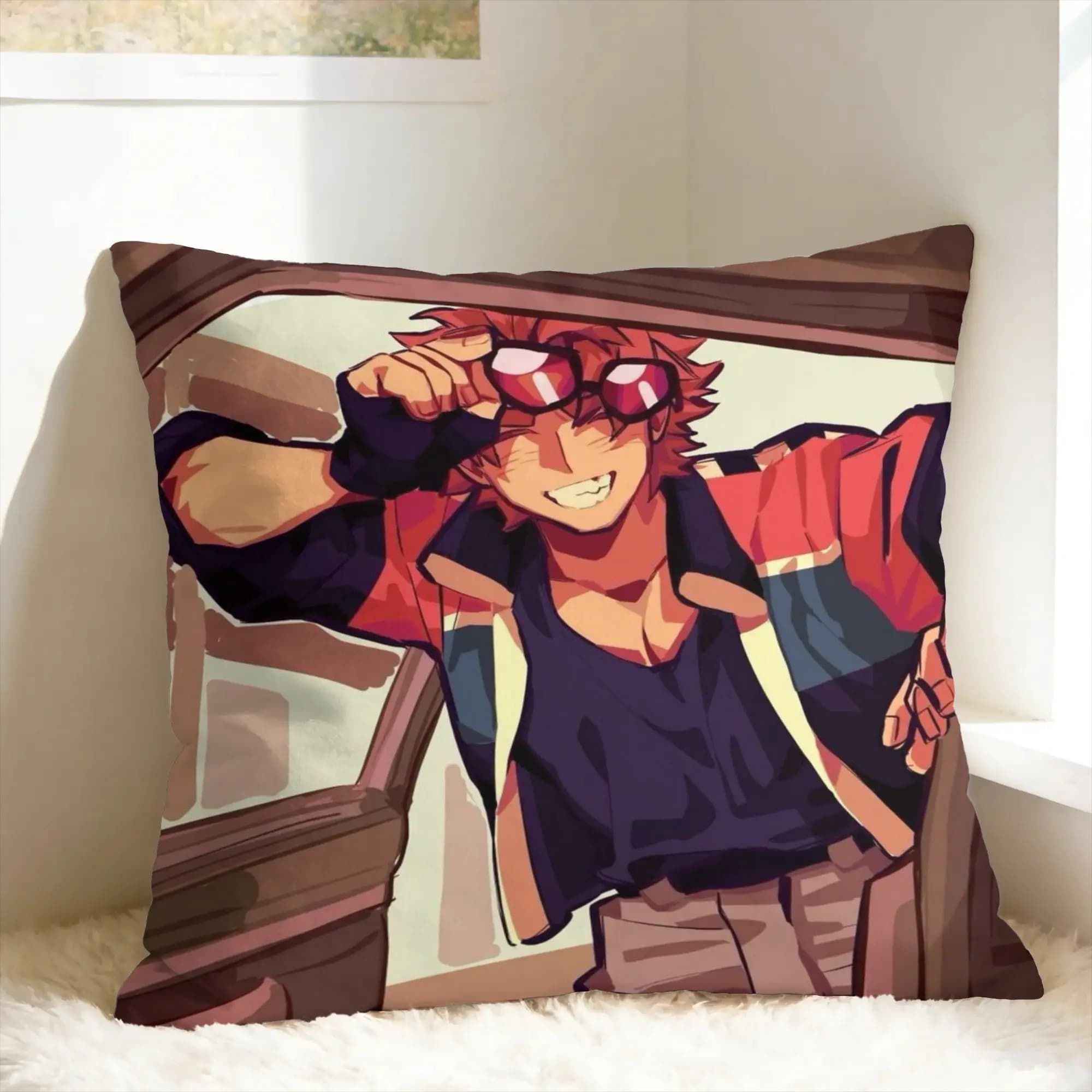 Benny Jackpot Crash Course Eddie Pillow Cover Square Cushion Cover Novelty Pillow Case For Sofa Car Home Decor