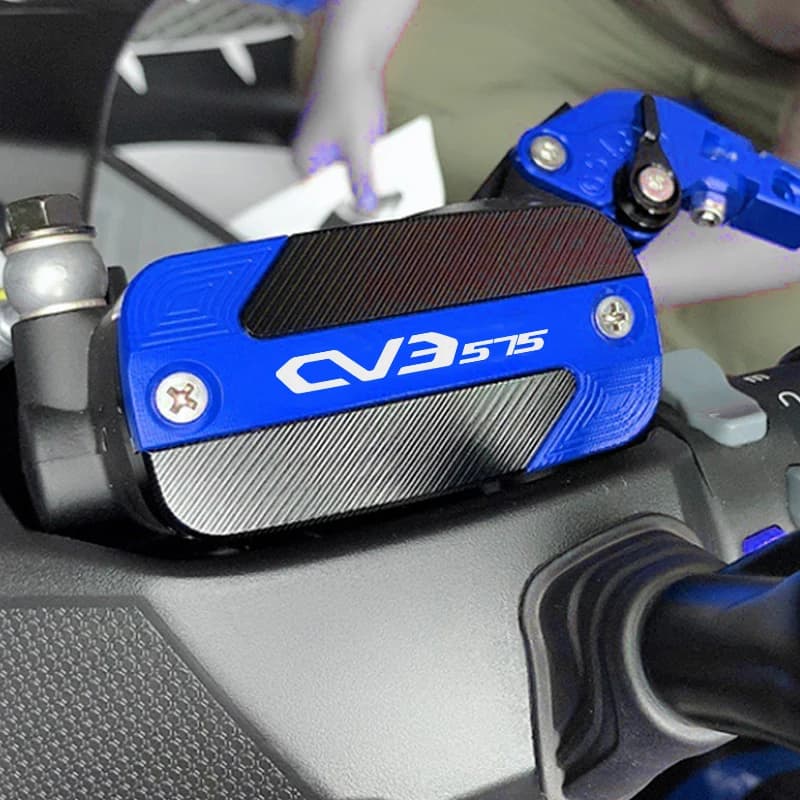 Moto CNC Liquido Freni Tappo del Serbatoio Pompa Freno Copertura Per KYMCO CV3 575 575I CV 3 575i 2025-2026 + Accessori