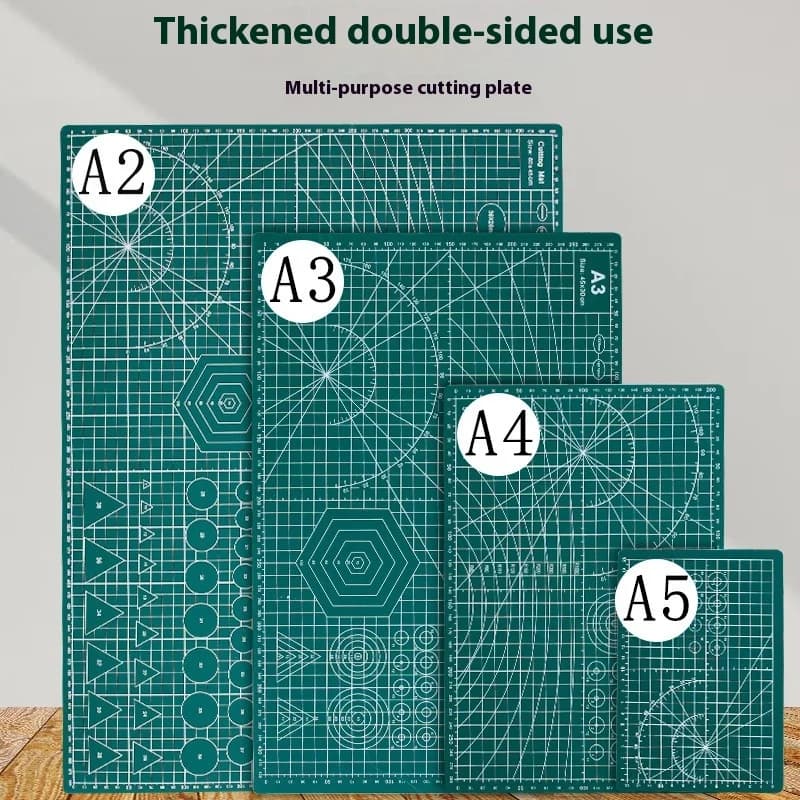 1 pcs A2/A3/A4/A5 Art Cutting Board Car Seat Gasket Double Side Children's Side Made from Tea Large Cutting Board Tools
