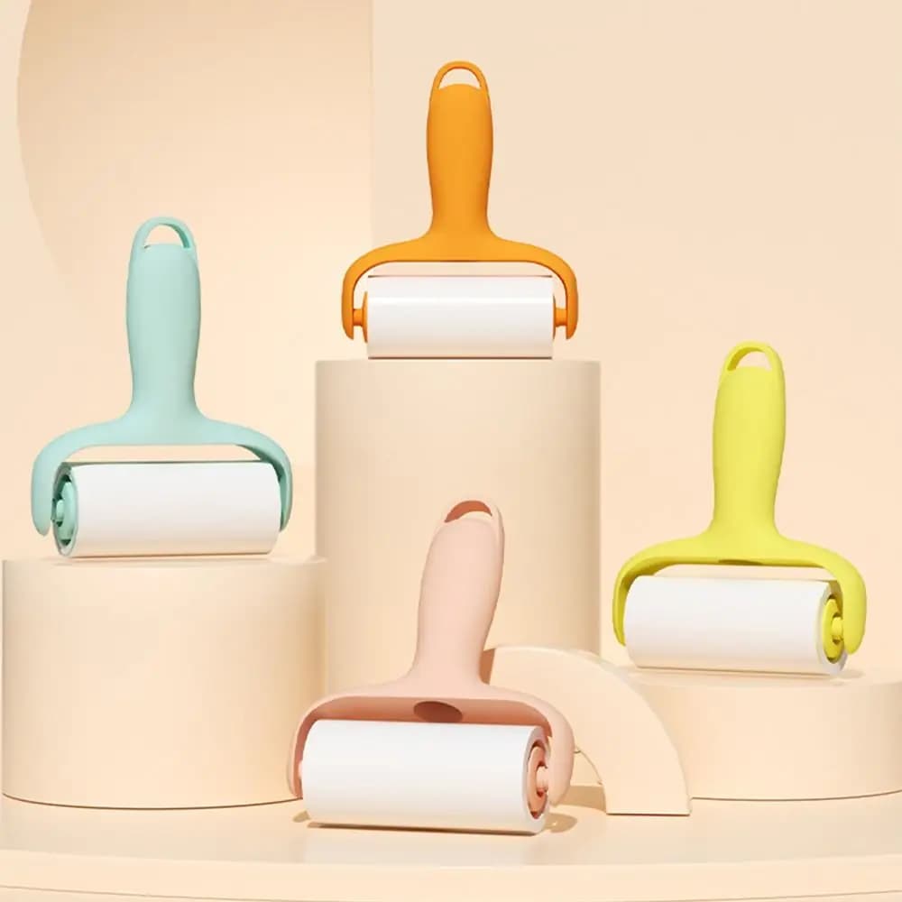 Mini Rullo Portatile per Rimozione Peli e Pelucchi dai Vestiti, Strumento per la Pulizia dei Tessuti