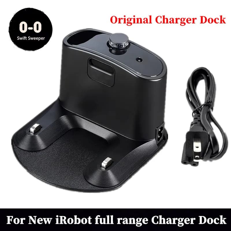 Base di Ricarica Originale per Robot Aspirapolvere Irobot Roomba Serie 500 600 700 800 900, Accessori