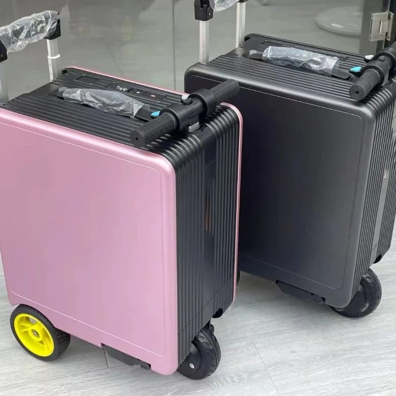 Valigia Elettrica Motorizzata per Imbarco con Serratura a Combinazione TSA, Carico Automatico