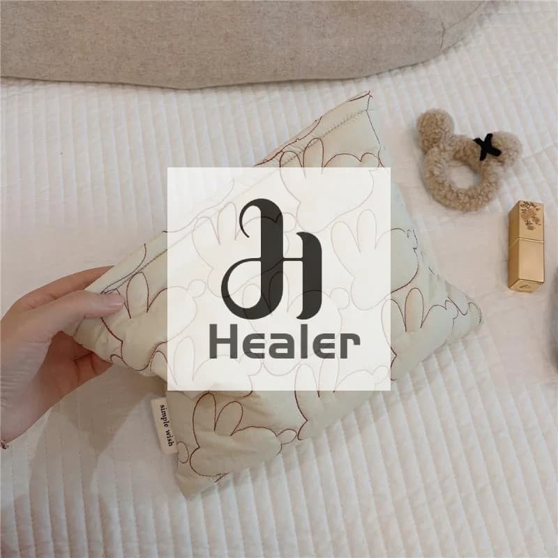 2025 Cute Rabbit Travel Cosmetic Lipstick Purse Storage Bag Kawaii Women Makeup Handbags Organizer Wallet Pouch Pencil Case Bags