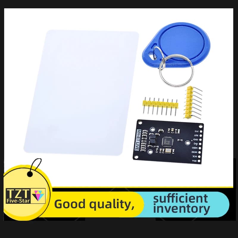 Modulo RFID GREATZT RC522 mini kit S50 13.56 Mhz 6cm con tag SPI per scrittura e lettura per Arduino Uno 2560