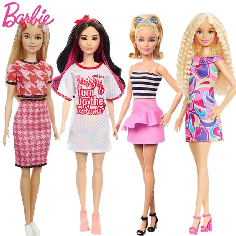 Genuino disponibile Barbie Fashion Master Doll Set Social Interactive Girl Princess Mobility Joint Sweetheart Butterfly Dress Gifts