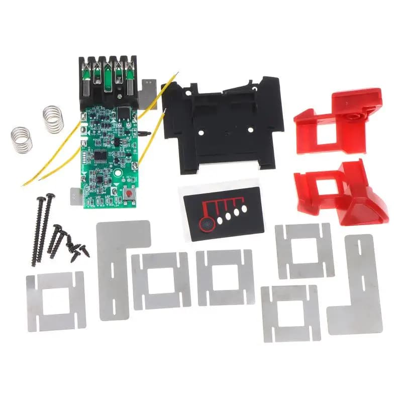 Cassa in plastica per batteria agli ioni di litio 21700 con scheda PCB di protezione e ricarica per batterie al litio da 18V 4000mAh