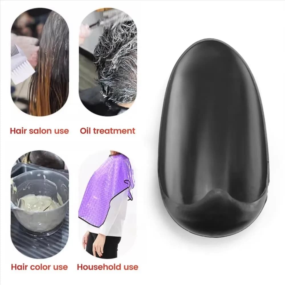2 Pieces Covers Plastic Earrings for Tincture Hair, Waterproof Protectors Reusable for Eyelets, Coloring Accessories Hair